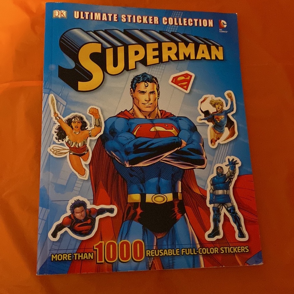 Superman Sticker book